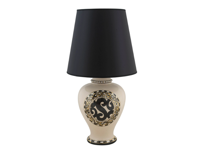 MORESCO - Handmade ceramic table lamp _ L'Antica Deruta